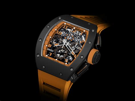 richard mille rm011 orange storm men's watch|Review: Richard Mille RM011 Felipe Massa .